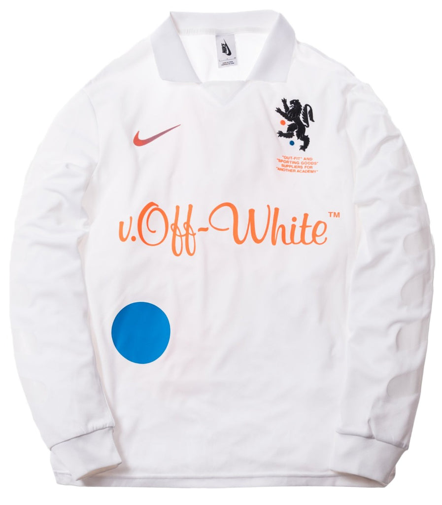 OFF-WHITE x Nikelab Mercurial NRG X FB Jersey White | Hype Vault Malaysia