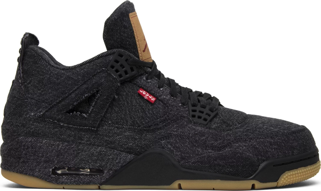 Levi's x Air Jordan 4 Retro 'Black Denim' | Hype Vault Kuala Lumpur | Asia's Top Trusted High-End Sneakers and Streetwear Store