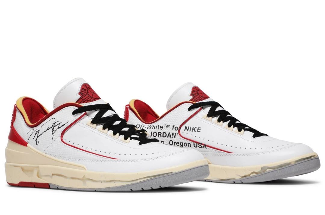 Off-White x Air Jordan 2 Retro Low SP 'White Red' | Hype Vault Kuala Lumpur | Asia's Top Streetwear and Sneakers Store