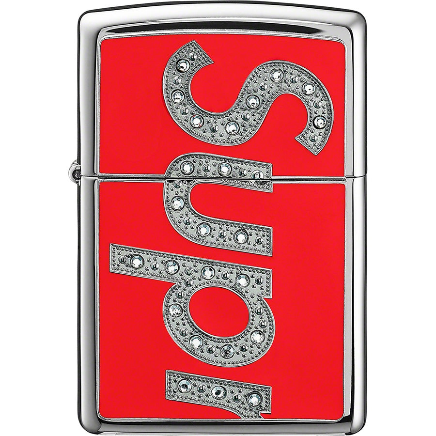 Supreme Swarovski Zippo Red – Hype Vault