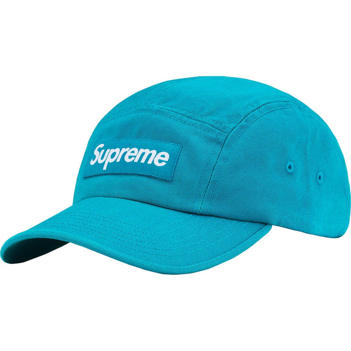 Supreme Washed Chino Twill Camp Cap Teal (SS22) | Hype Vault Kuala Lumpur | Asia's Top Trusted High-End Sneakers and Streetwear Store