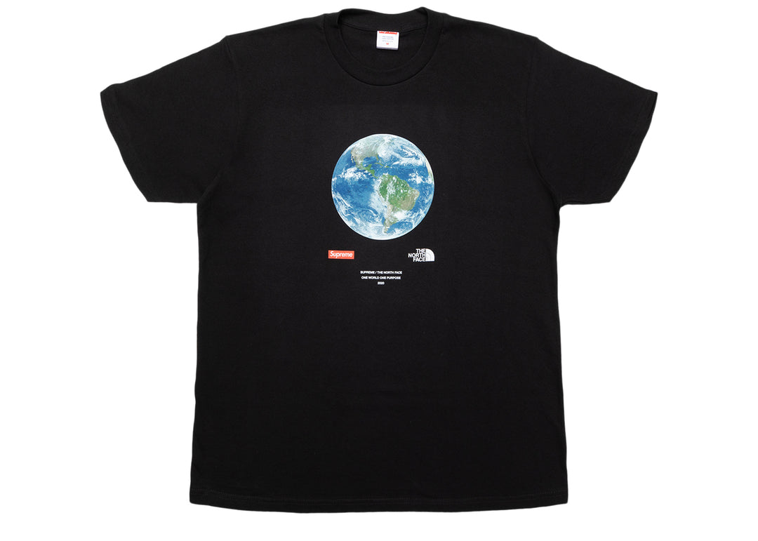 Supreme x The North Face One World Tee Black (Size L) - Hype Vault 